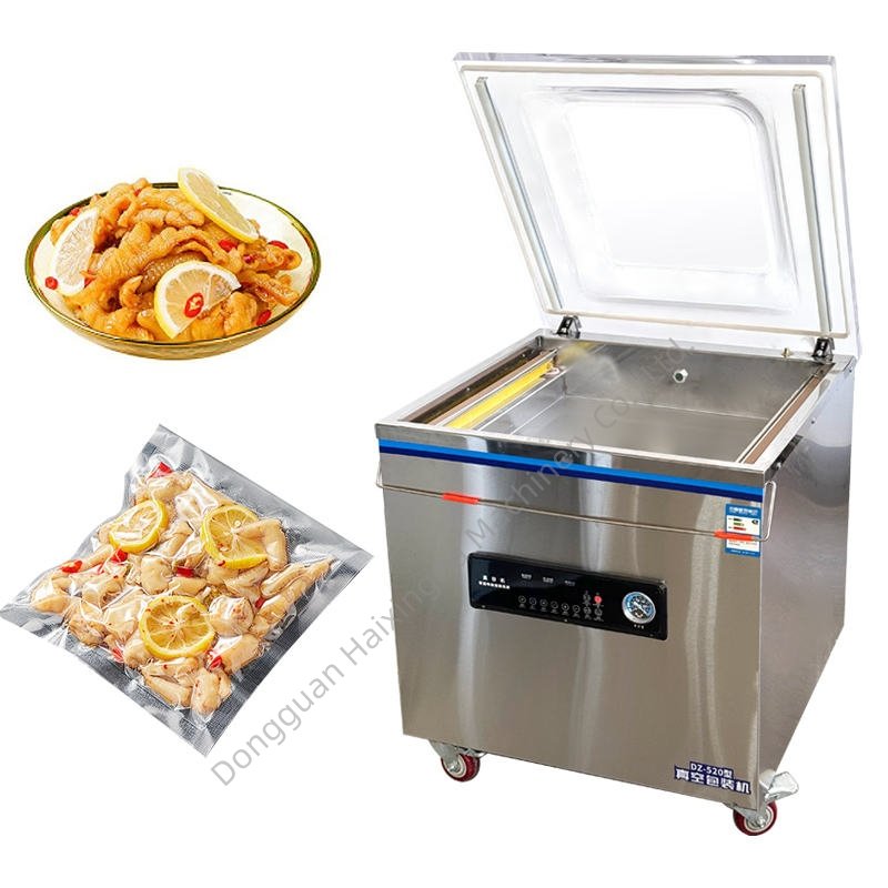 DZ-520 commercial vacuum packaging machine for food sealing