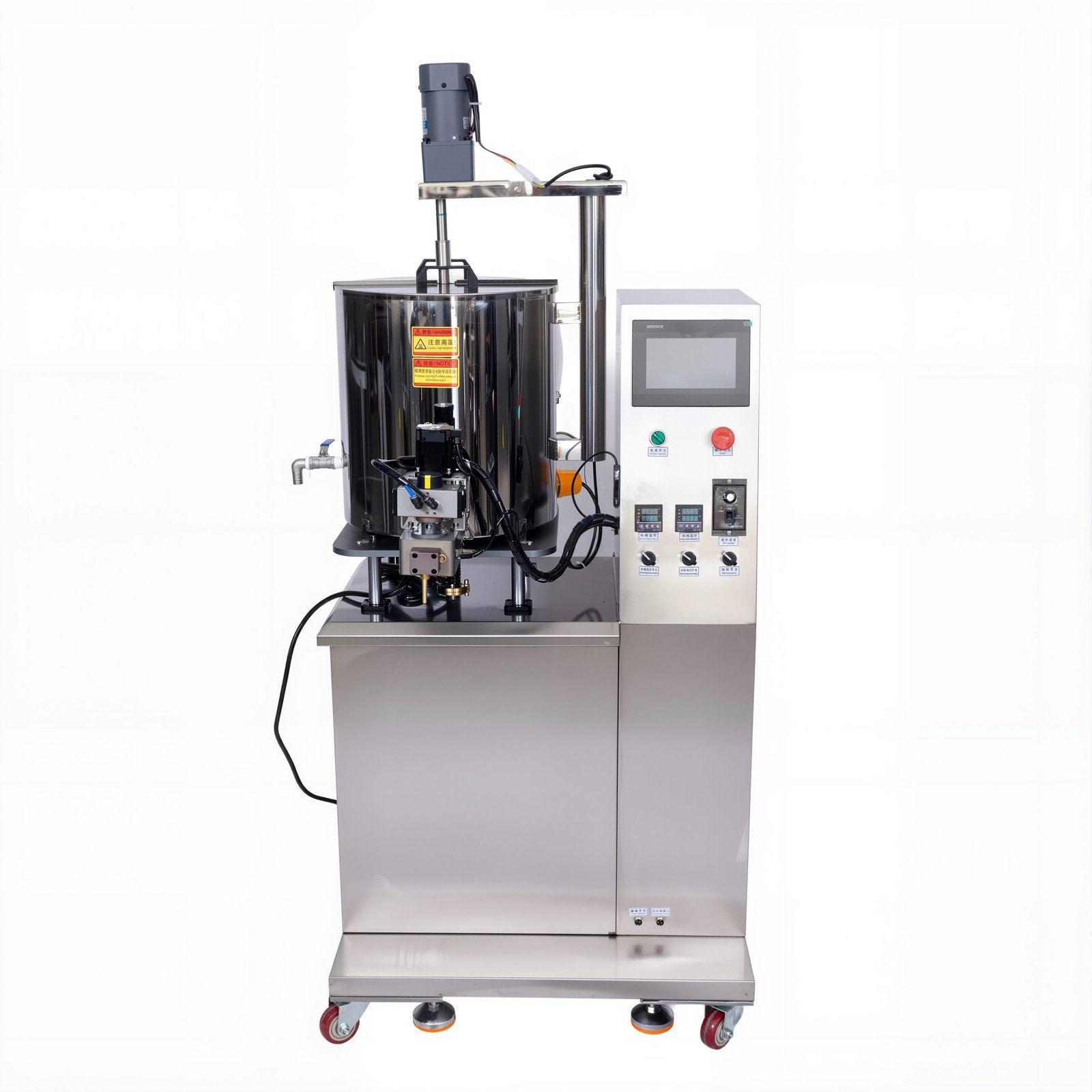 servo motor heated filling machine